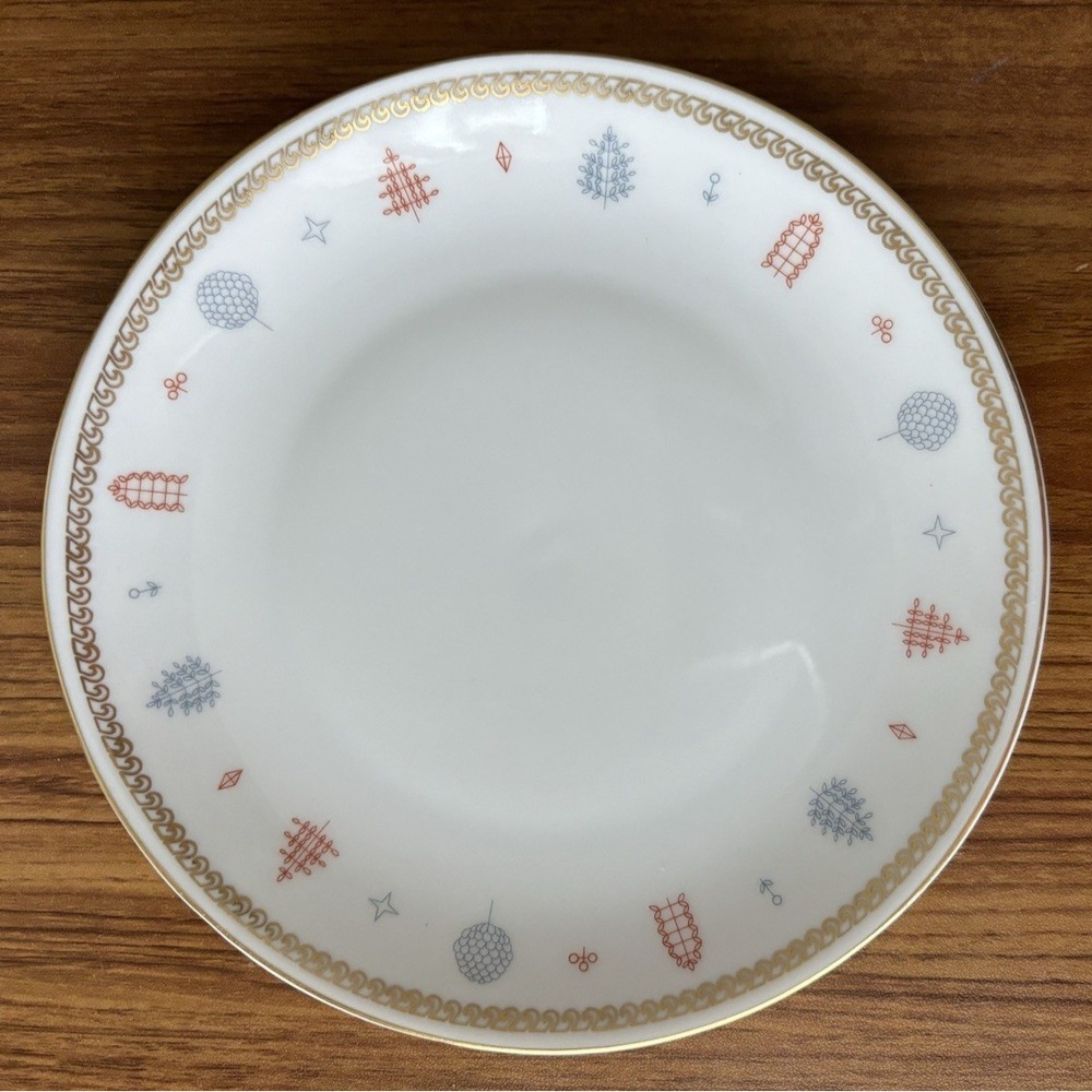 Antique "Astrid" Arzberg Dessert Plates Lot of 2 MCM RARE - Picture 2 of 5